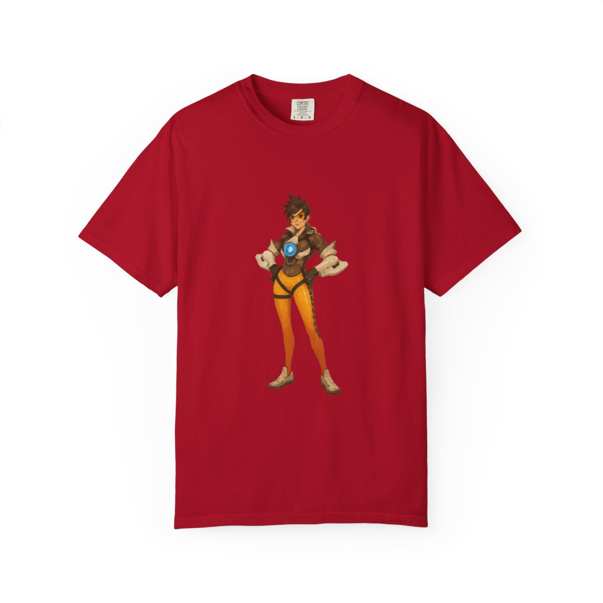 Overwatch Tracer Blink Hero T-Shirt - alternate angle 5, merchandise