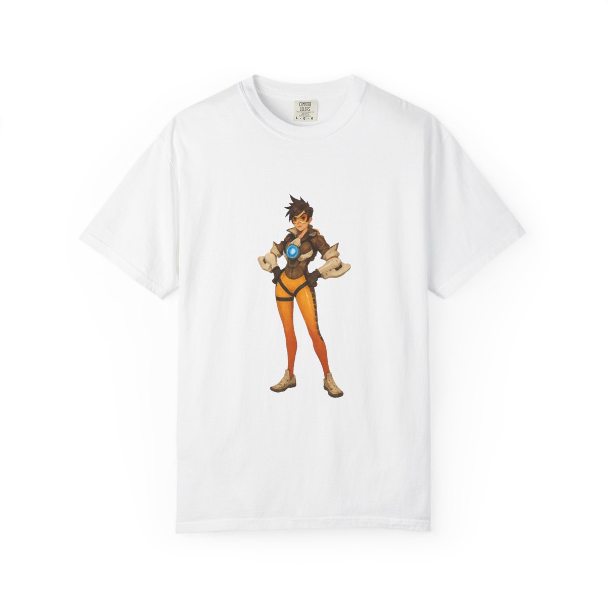 Overwatch Tracer Blink Hero T-Shirt - alternate angle 3, merchandise