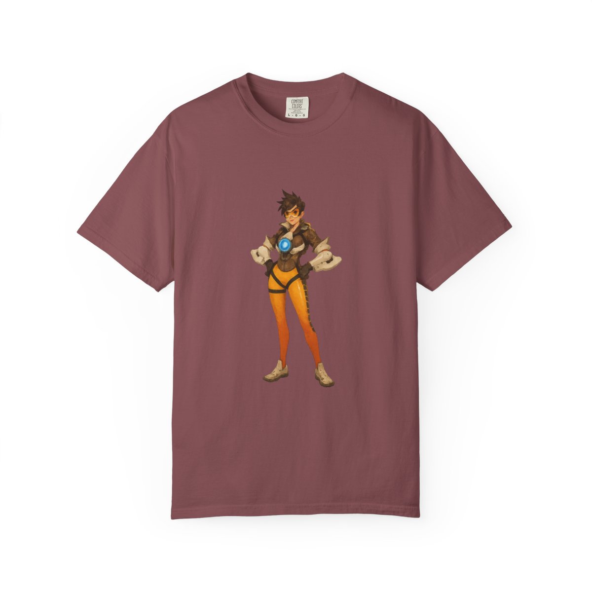 Overwatch Tracer Blink Hero T-Shirt - alternate angle 4, merchandise