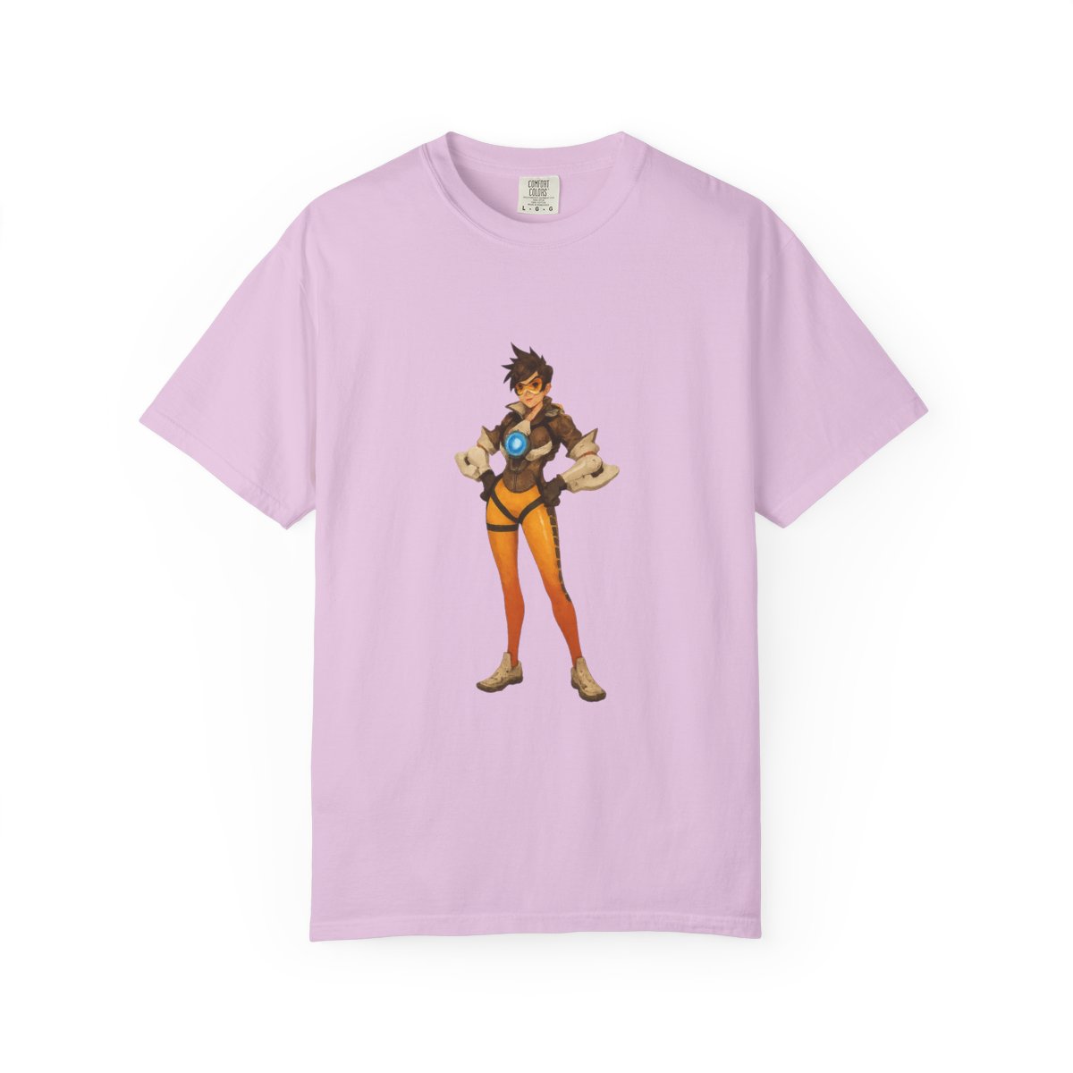 Overwatch Tracer Blink Hero T-Shirt - alternate angle 5, merchandise