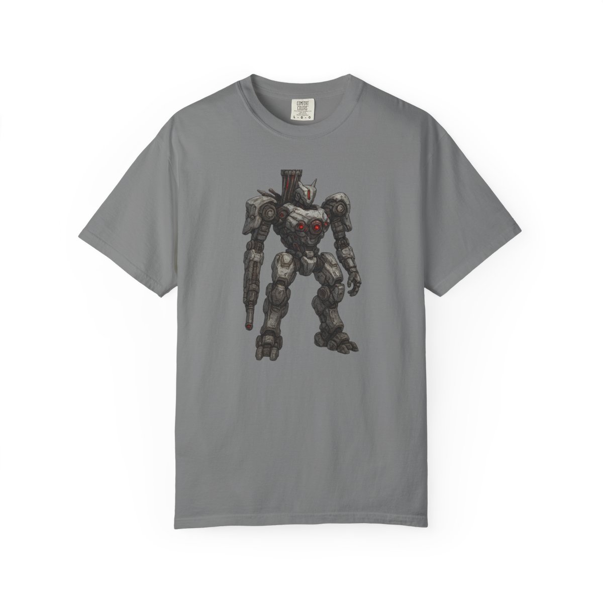 Overwatch Bastion Turret Bot Gamer T-Shirt - alternate angle 3, merchandise
