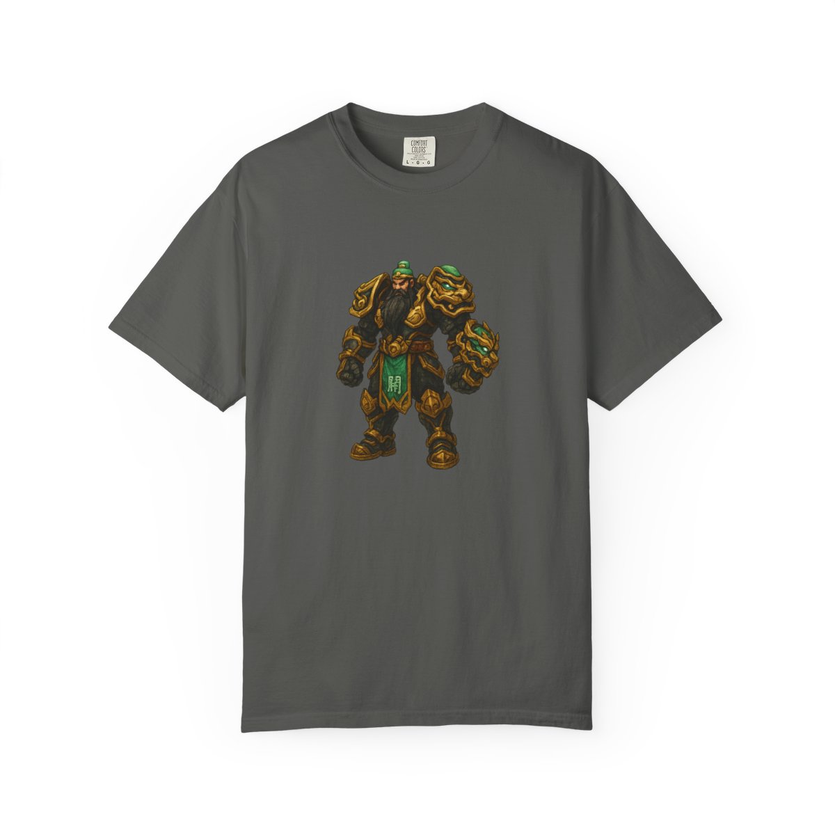 Overwatch Reinhardt Guan Yu Skin T-Shirt - alternate angle 4, merchandise