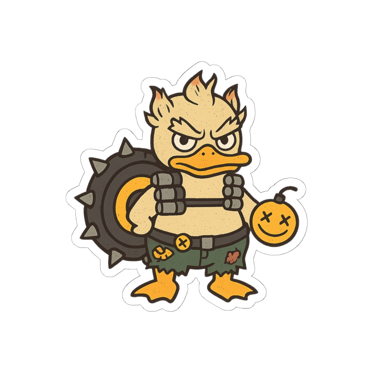 Junkrat Duck Overwatch Sticker | Cute Funny Vinyl Decal