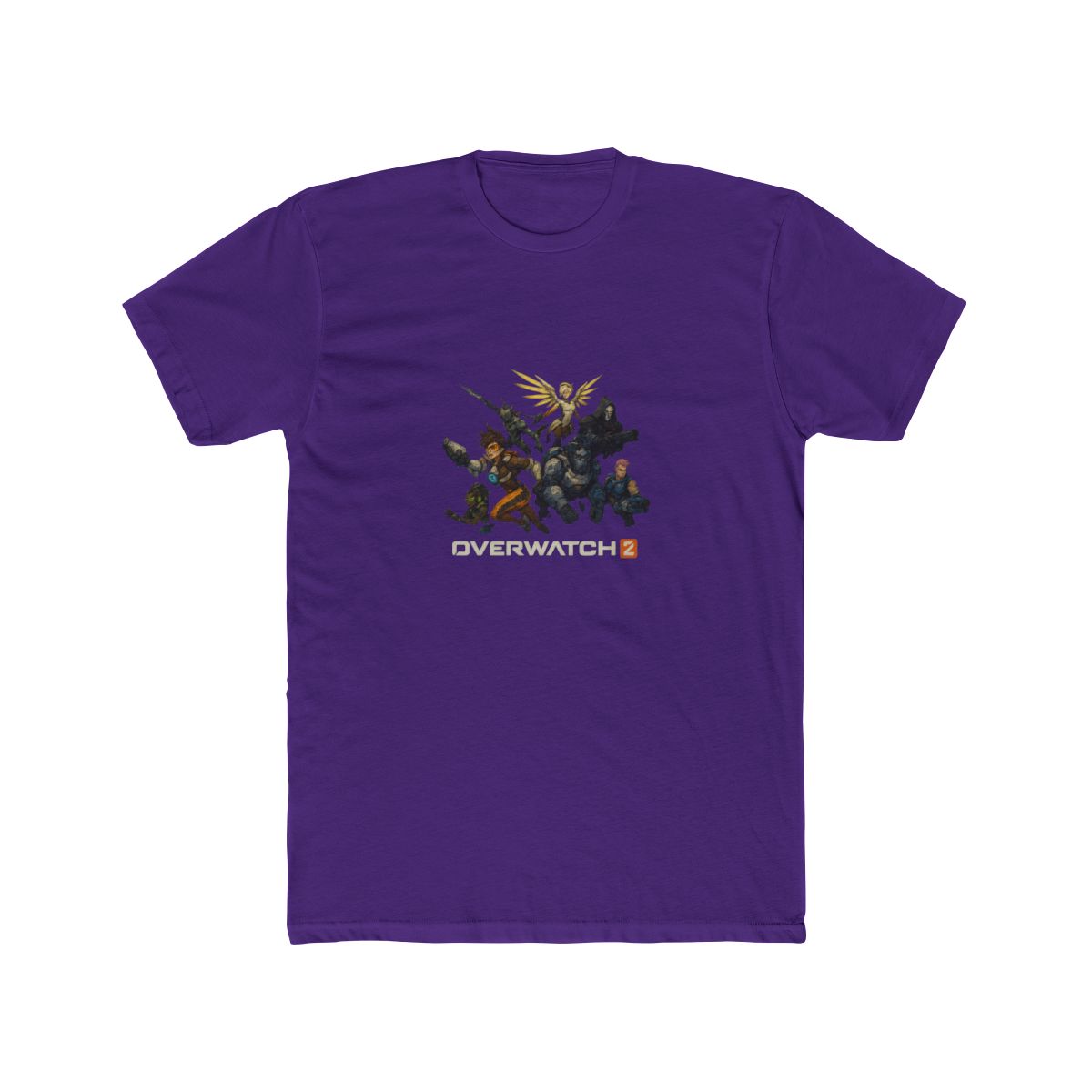 Overwatch 2 Heroes Comic Book T-Shirt - alternate angle 2, merchandise