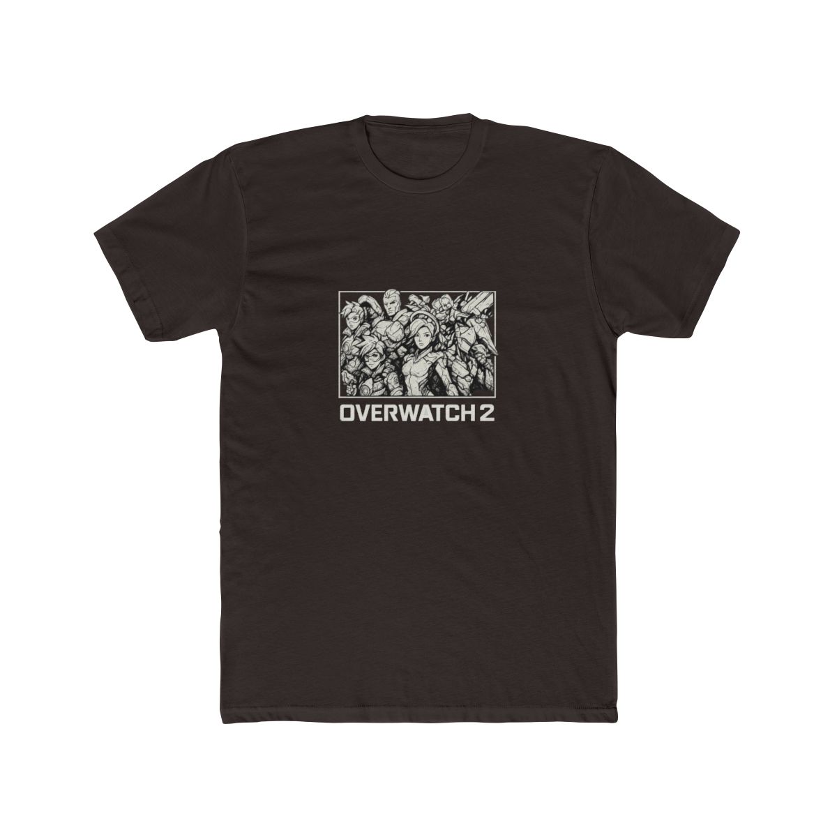 Overwatch 2 Heroes Monochromatic Graphic T-Shirt - alternate angle 5, merchandise