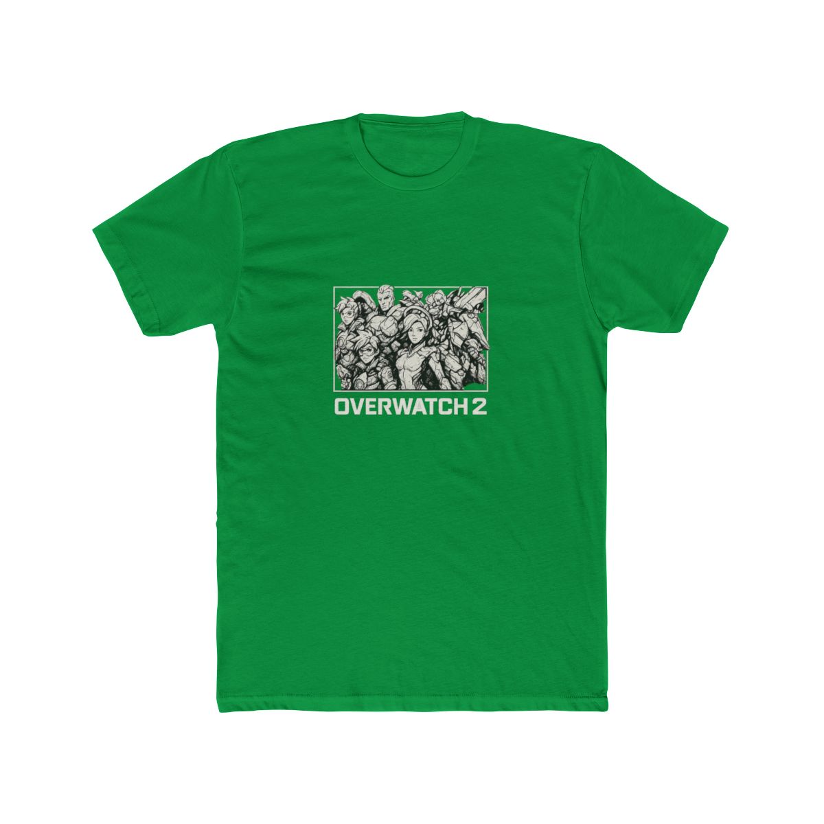 Overwatch 2 Heroes Monochromatic Graphic T-Shirt - alternate angle 3, merchandise