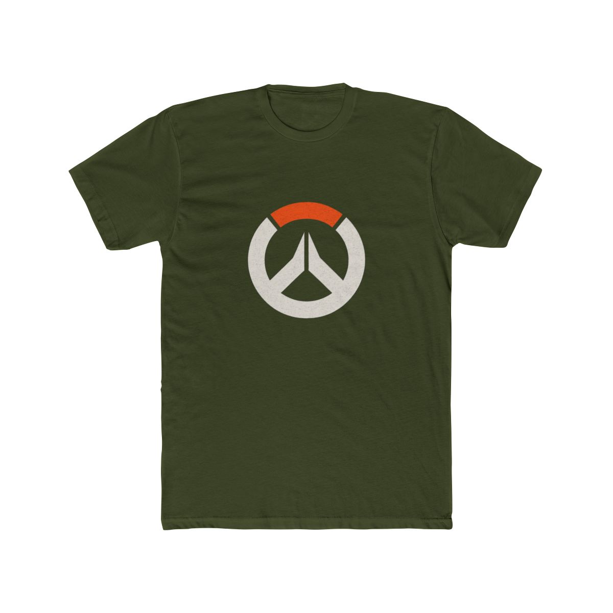 Overwatch Grey Cropped T-Shirt Gamer Design - alternate angle 4, merchandise
