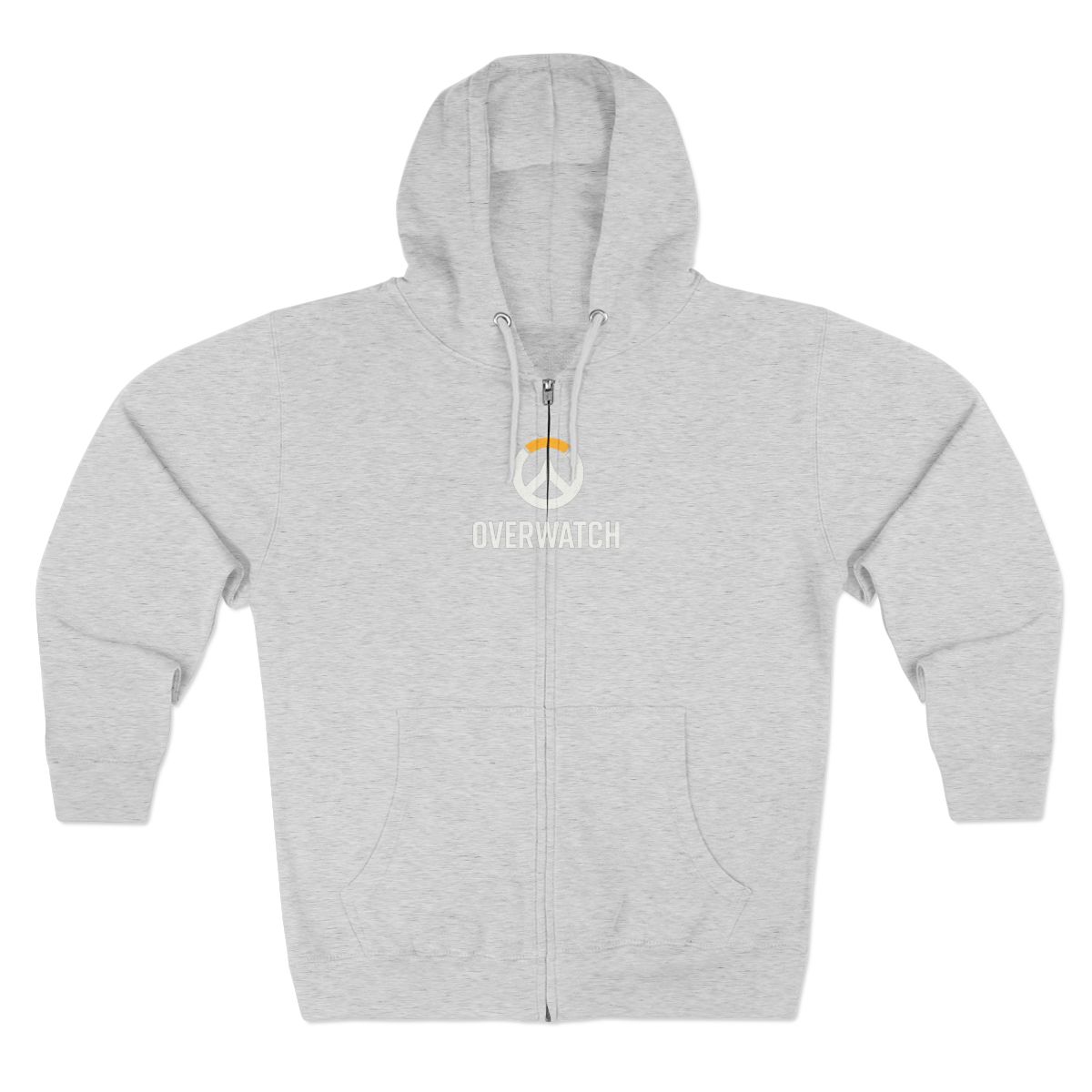Iconic Overwatch Logo Black Zip-Up Hoodie - Official Hoodies merchandise