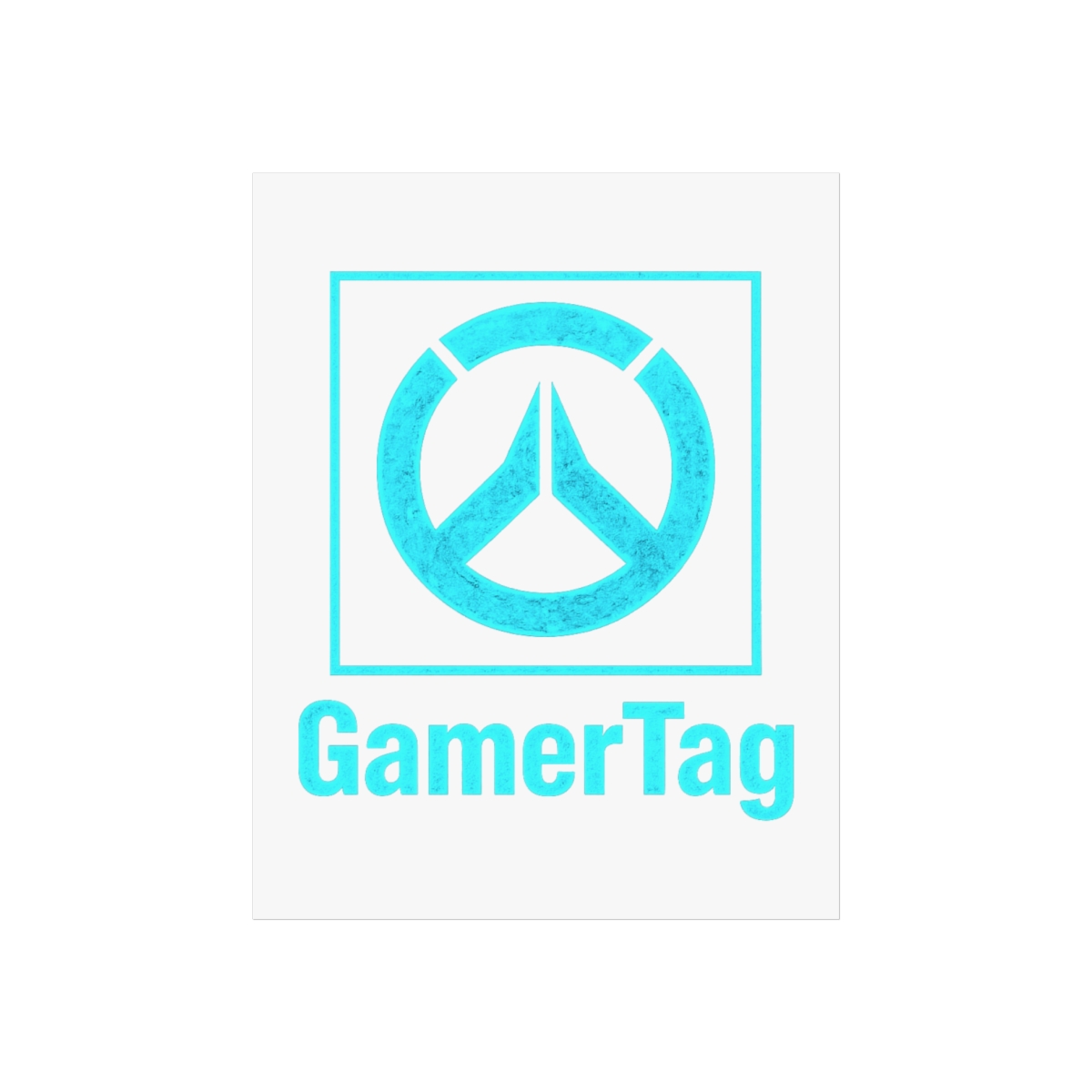 Overwatch Neon LED Gamer Wall Art Poster - alternate angle 3, merchandise