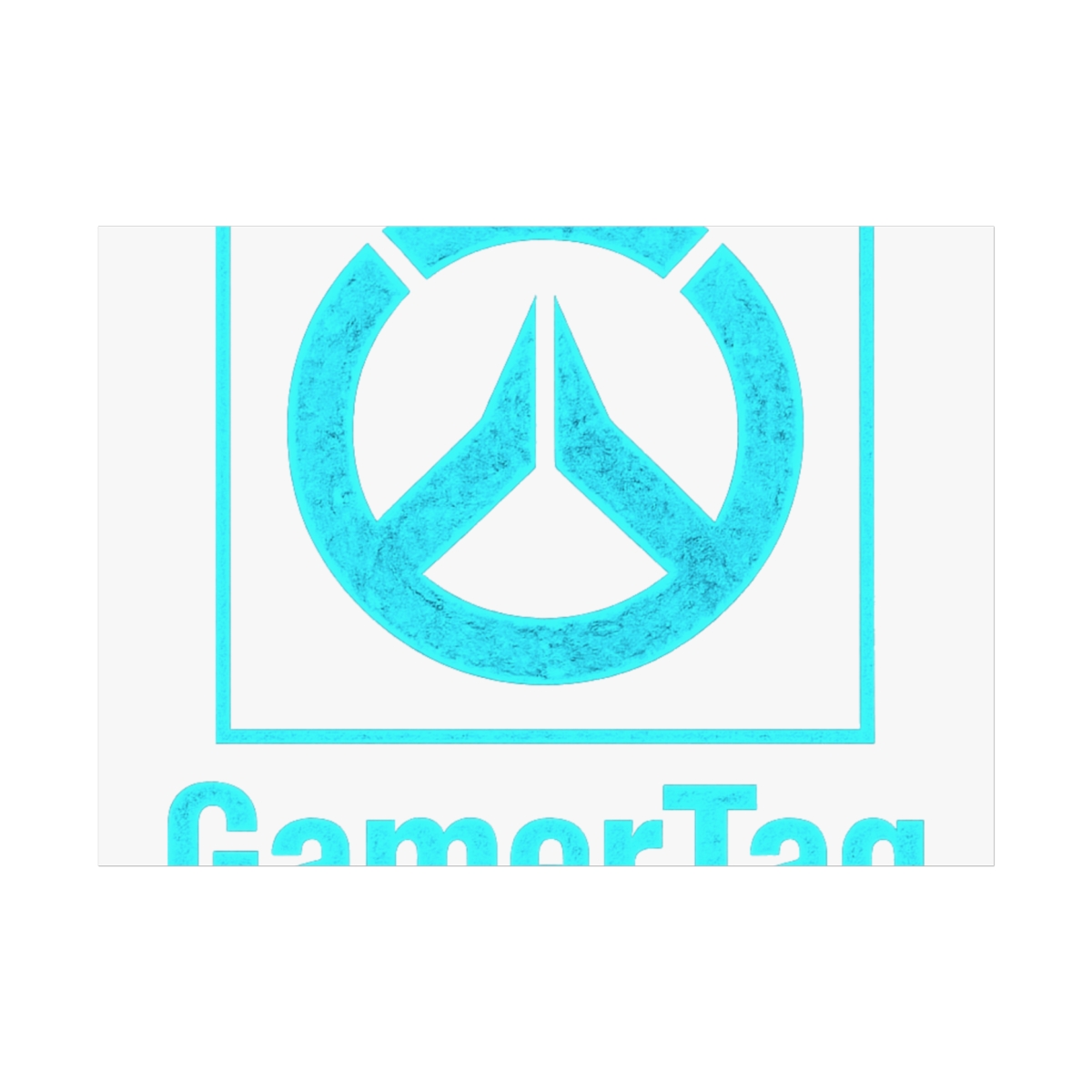 Overwatch Neon LED Gamer Wall Art Poster - alternate angle 3, merchandise