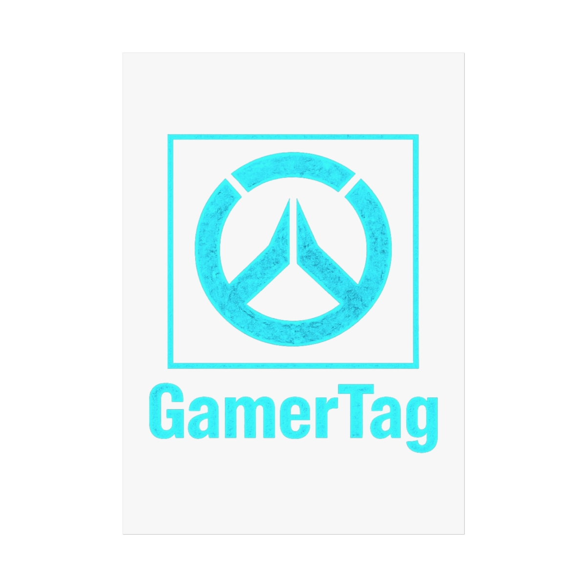 Overwatch Neon LED Gamer Wall Art Poster - alternate angle 4, merchandise