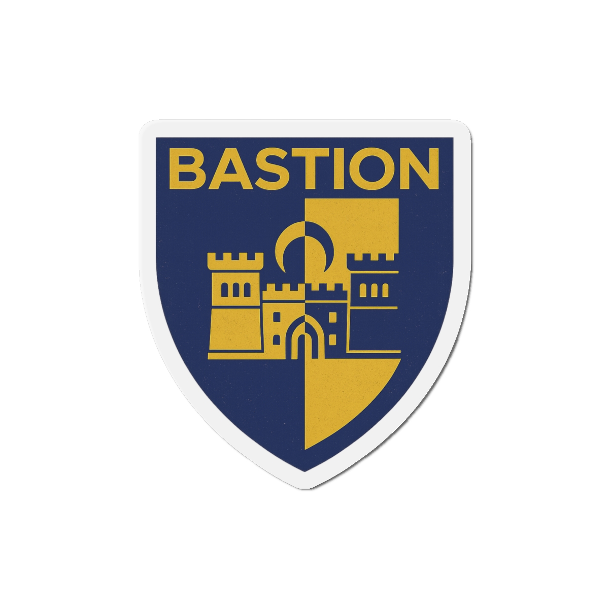 Rectangle Magnet Bastion Classic - alternate angle 1, merchandise
