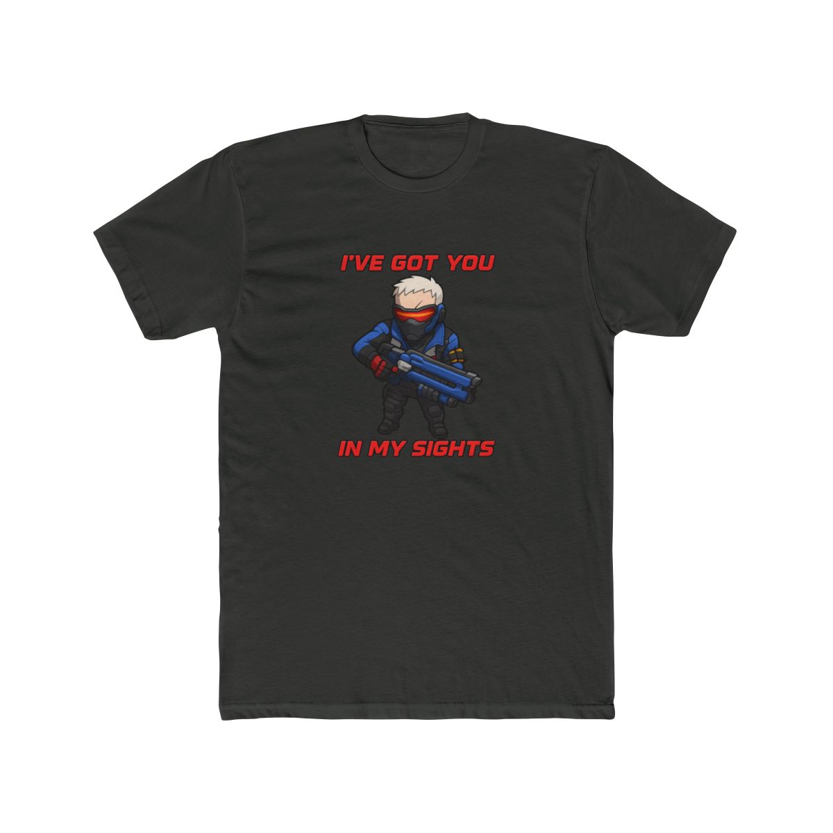 I've Got You In My Sights Crosshairs T Shirt - alternate angle 3, merchandise