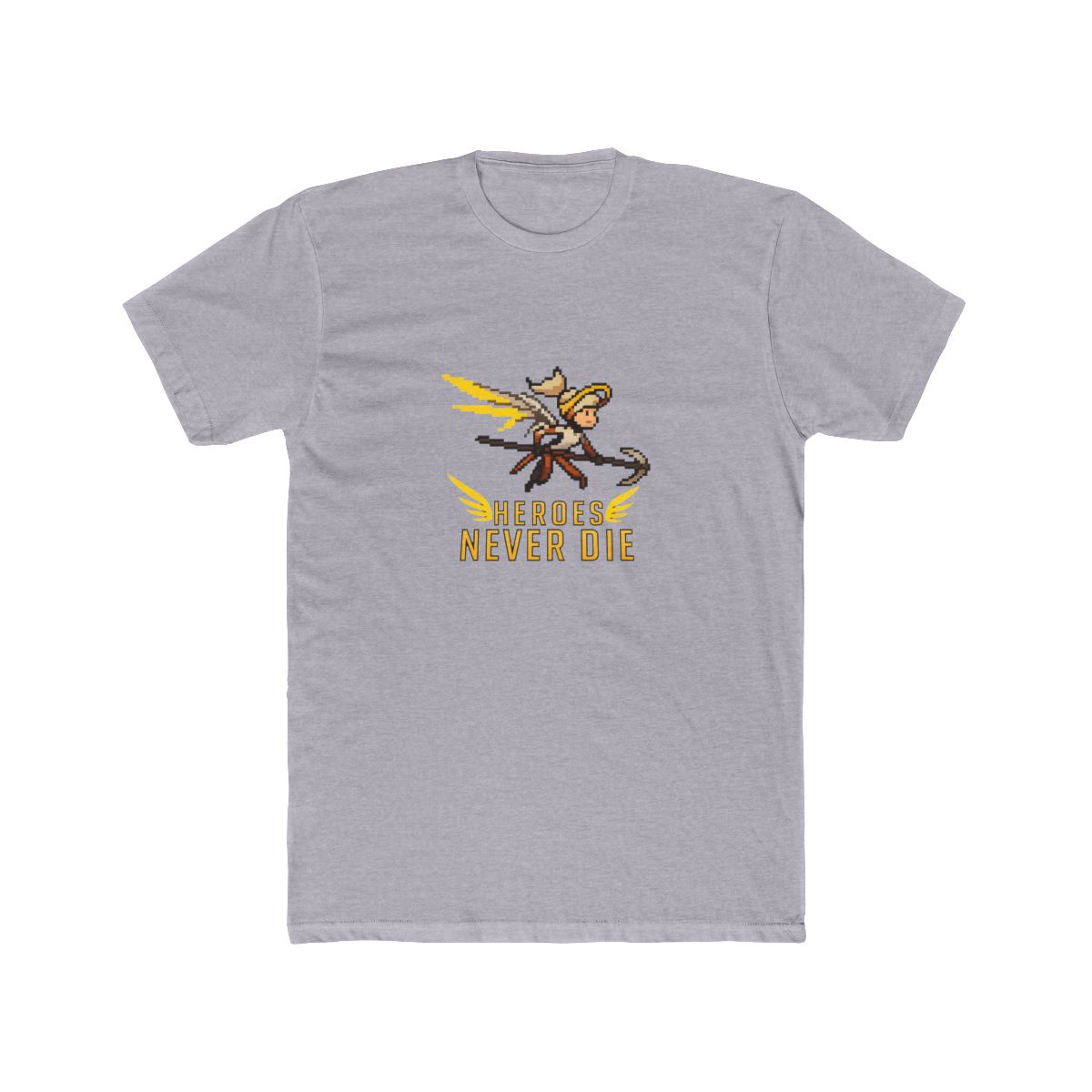 16-Bit Mercy Quote Overwatch T Shirt - alternate angle 5, merchandise