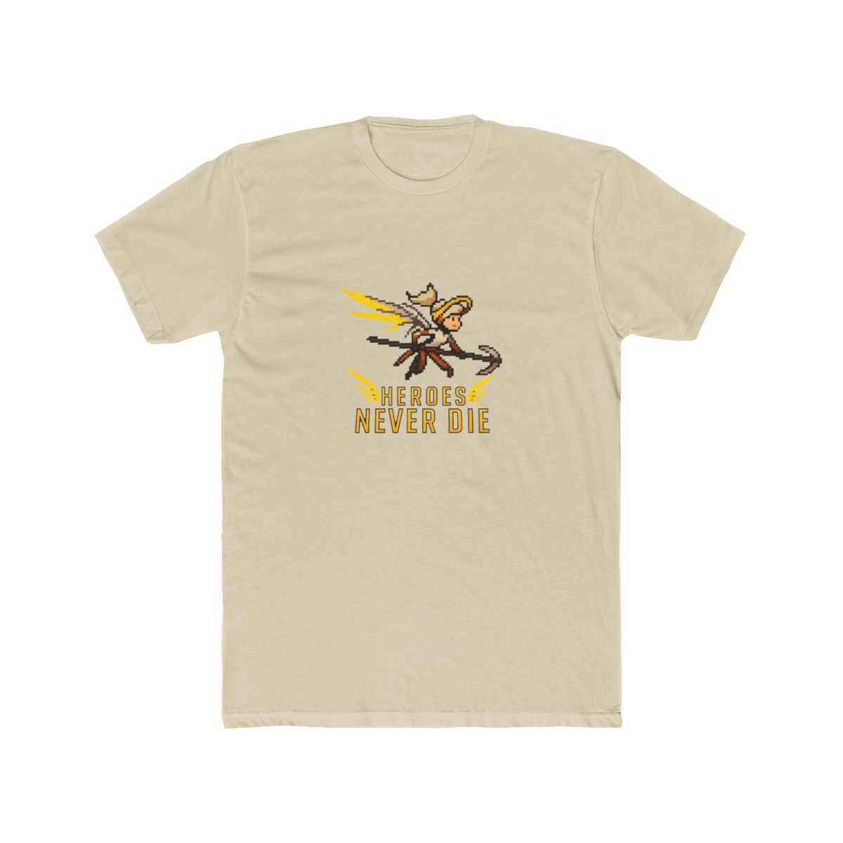 16-Bit Mercy Quote Overwatch T Shirt - alternate angle 4, merchandise