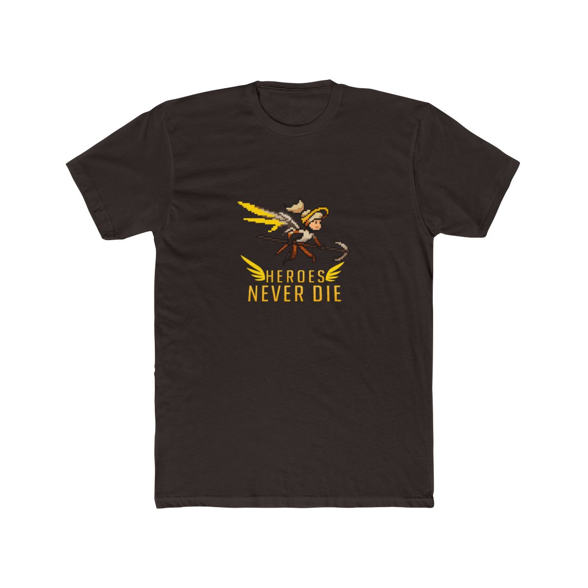 16-Bit Mercy Quote Overwatch T Shirt - alternate angle 3, merchandise