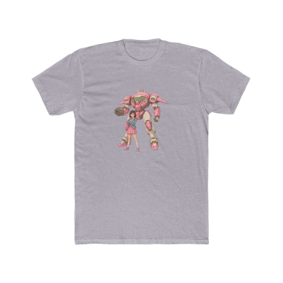 Overwatch D.Va Academy Skin Faded T Shirt - alternate angle 5, merchandise