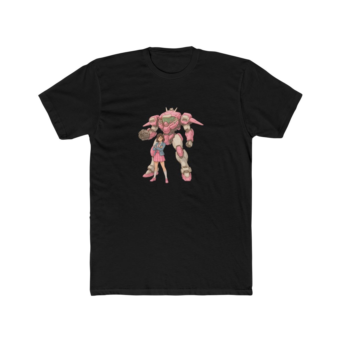 Overwatch D.Va Academy Skin Faded T Shirt