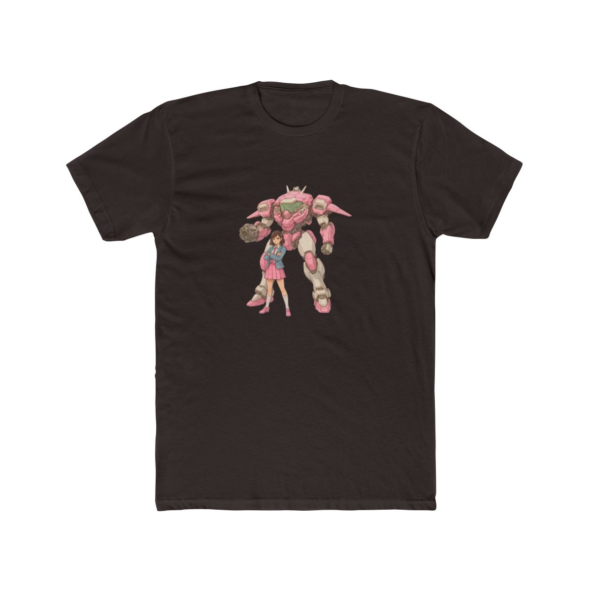 Overwatch D.Va Academy Skin Faded T Shirt - alternate angle 2, merchandise