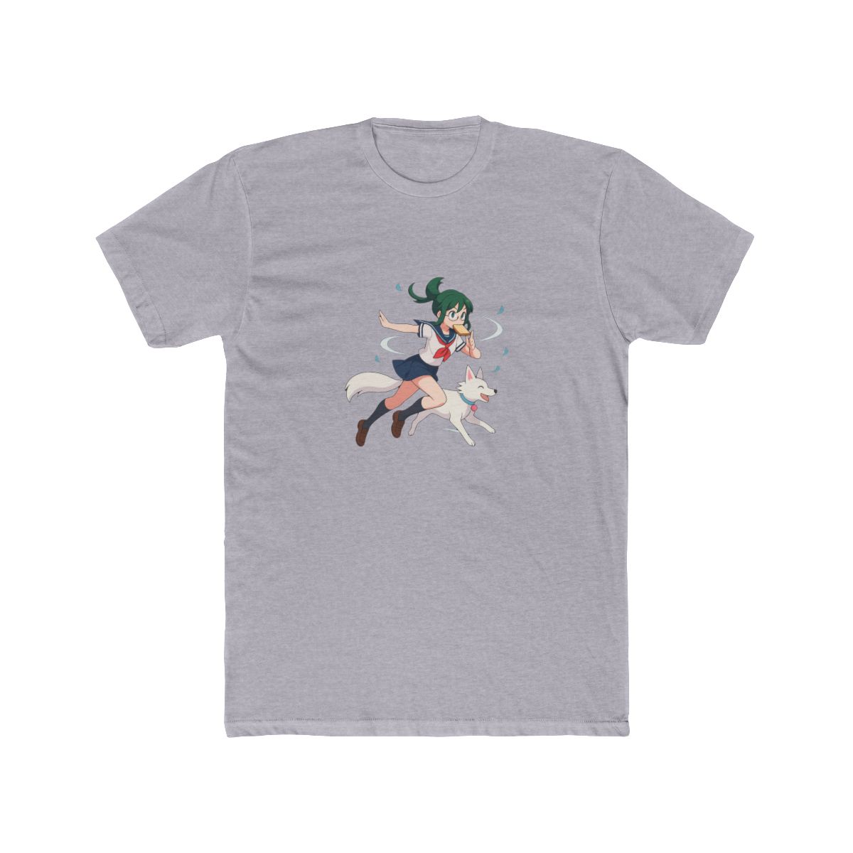 Dynamic Kiriko Running Overwatch T Shirt - alternate angle 4, merchandise