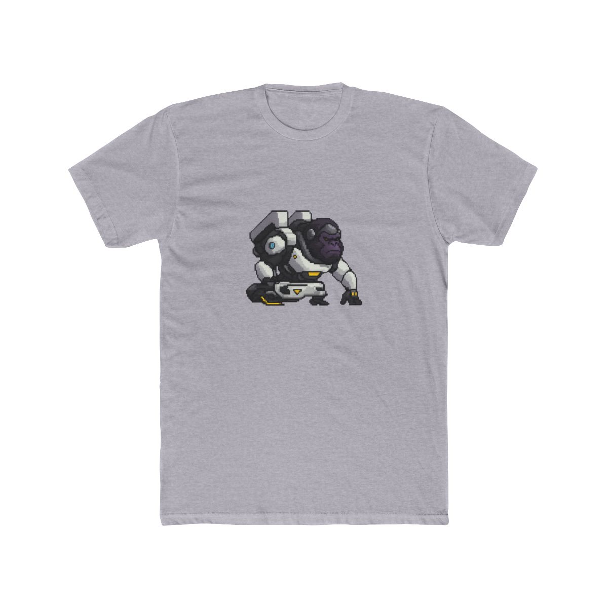 16-Bit Winston Overwatch Pixel Art T Shirt - alternate angle 4, merchandise