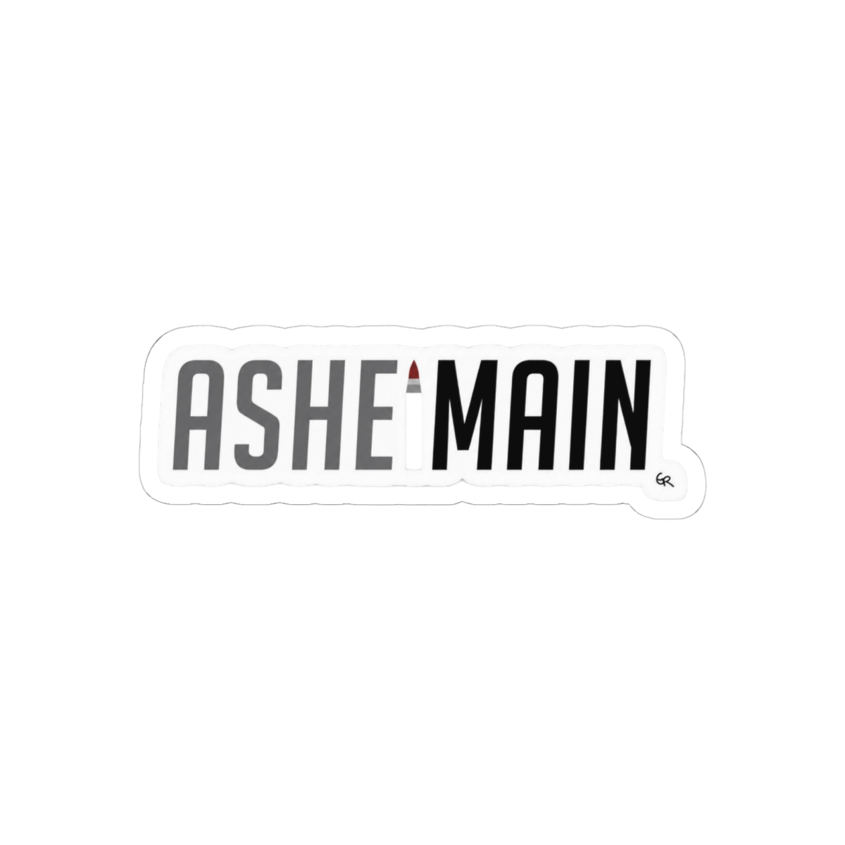 Ashe Main Overwatch Sticker | Bold Sharpshooter Vinyl Decal