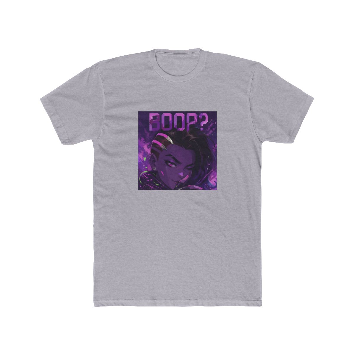 Boop ;) - Sombra Overwatch T Shirt - alternate angle 5, merchandise