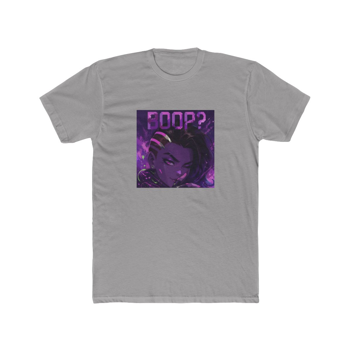 Boop ;) - Sombra Overwatch T Shirt - alternate angle 2, merchandise