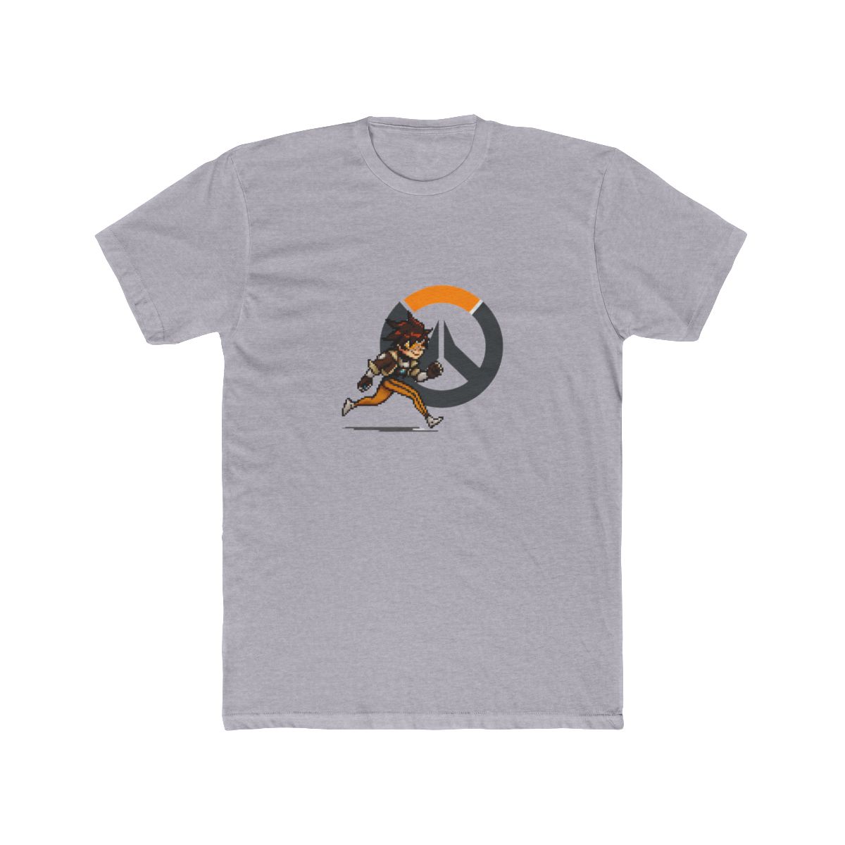 Overwatch - 16-Bit Tracer W/ Logo T Shirt - alternate angle 4, merchandise