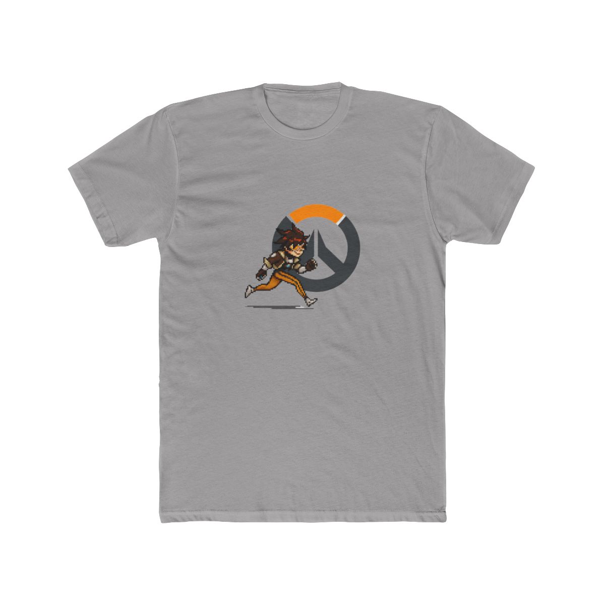 Overwatch - 16-Bit Tracer W/ Logo T Shirt - alternate angle 2, merchandise