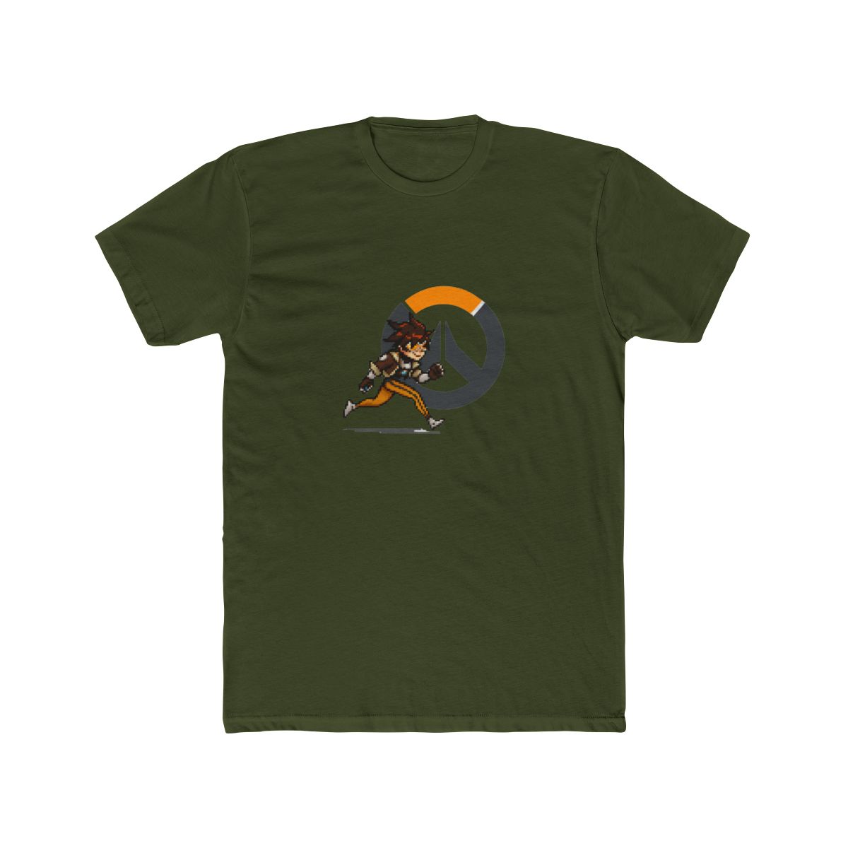 Overwatch - 16-Bit Tracer W/ Logo T Shirt - alternate angle 5, merchandise