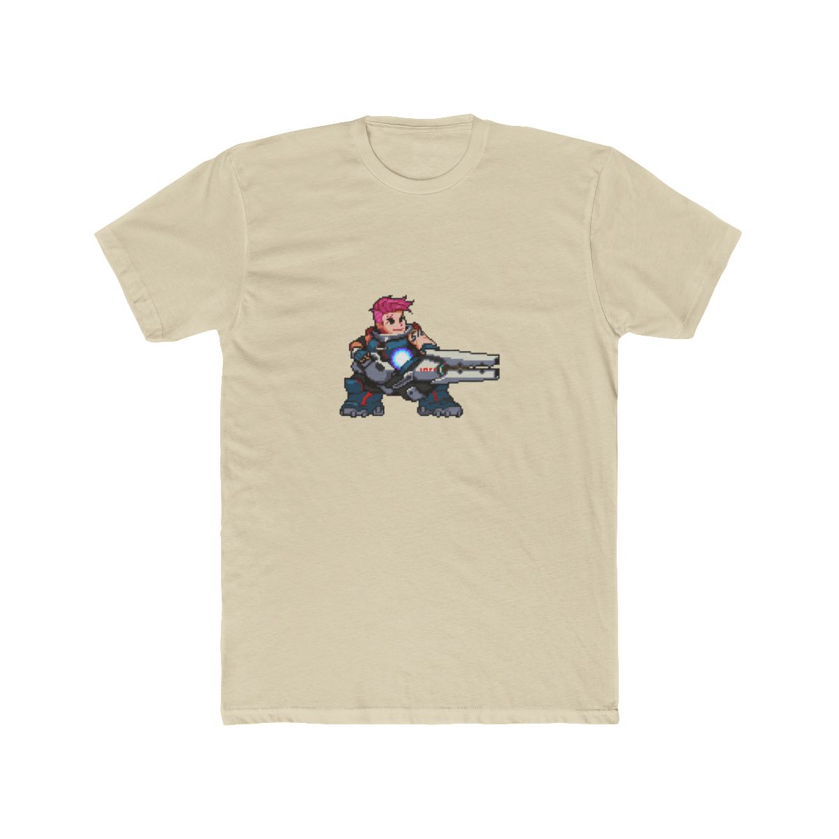 Overwatch - 16-Bit Zarya T Shirt - alternate angle 5, merchandise