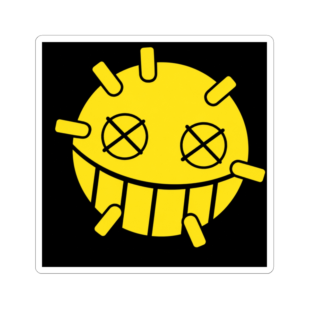 junkrat sticker - alternate angle 1, merchandise