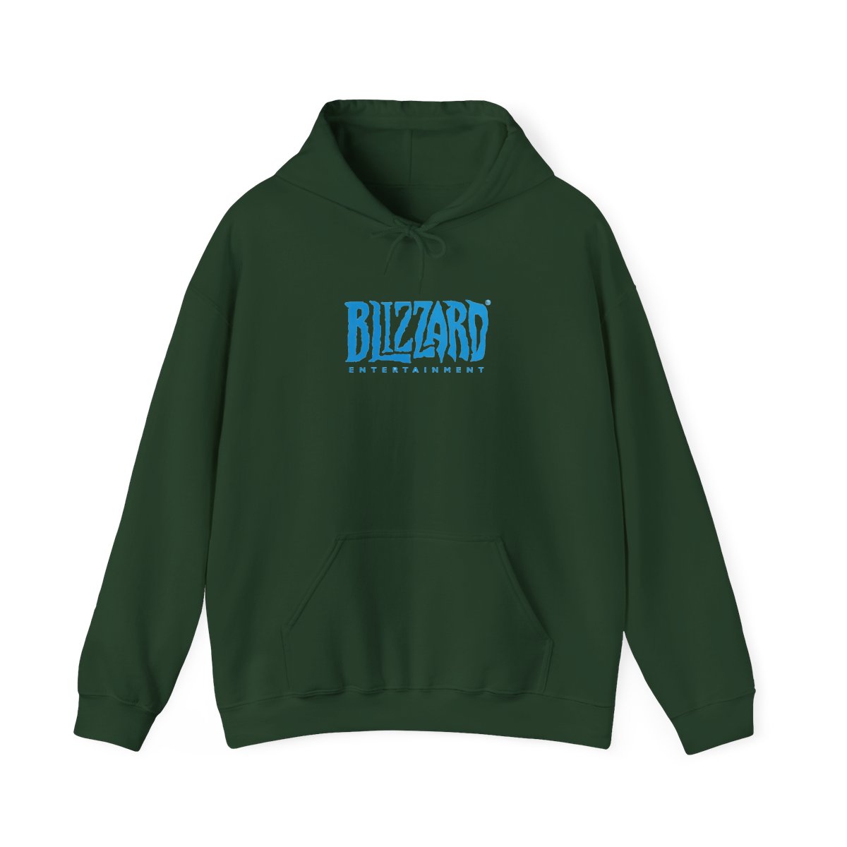 Blizzard Entertainment Logo Black Pullover Hoodie - alternate angle 2, merchandise