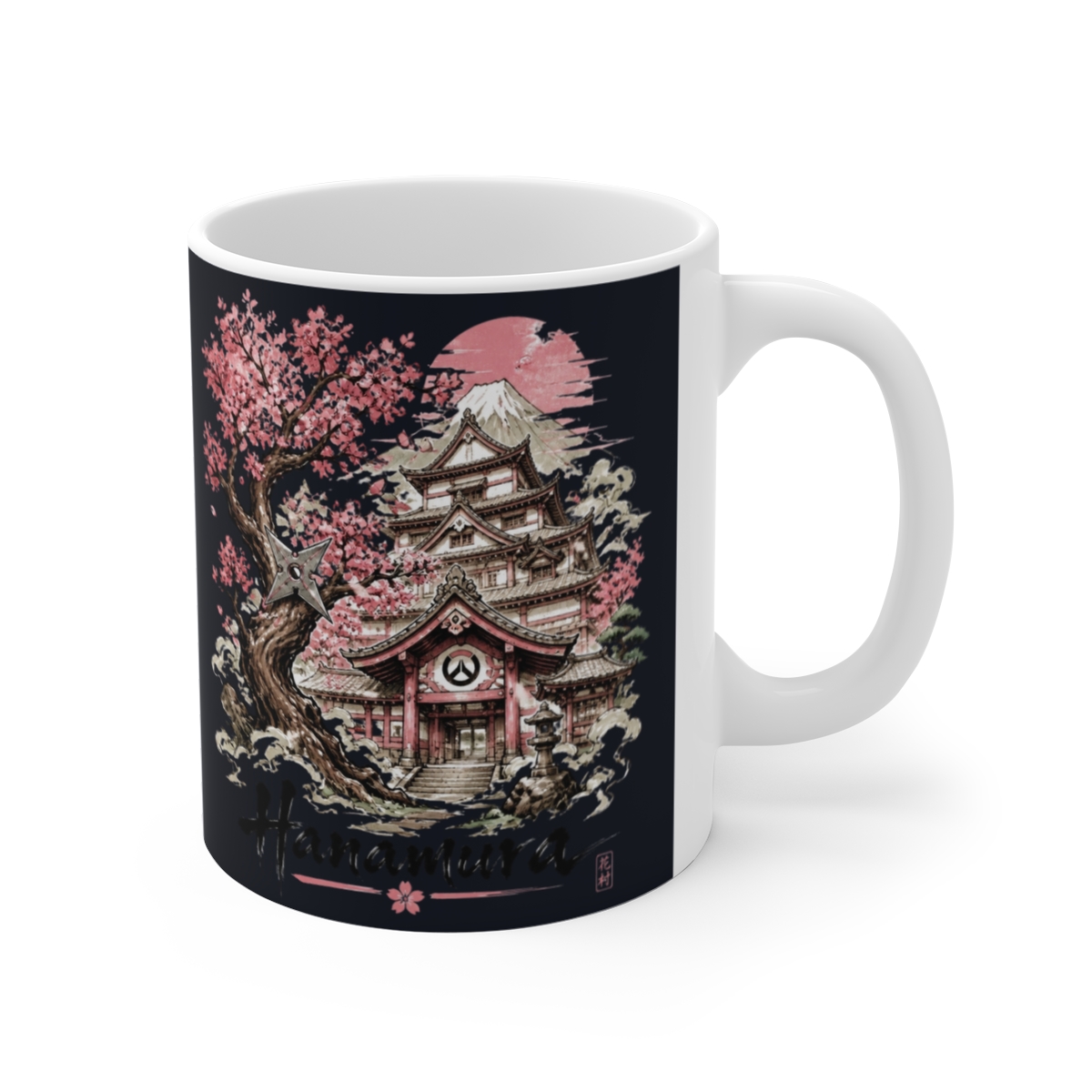 Overwatch "Hanamura" White Mug