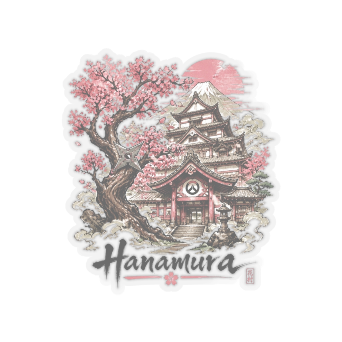 Overwatch "Hanamura" Sticker