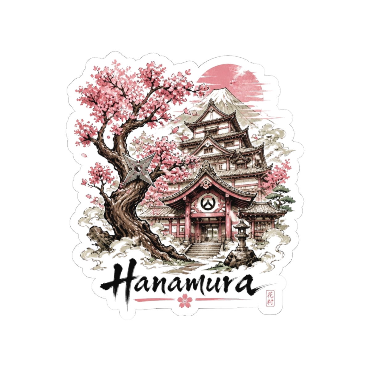 Overwatch "Hanamura" Sticker - Official Stickers merchandise