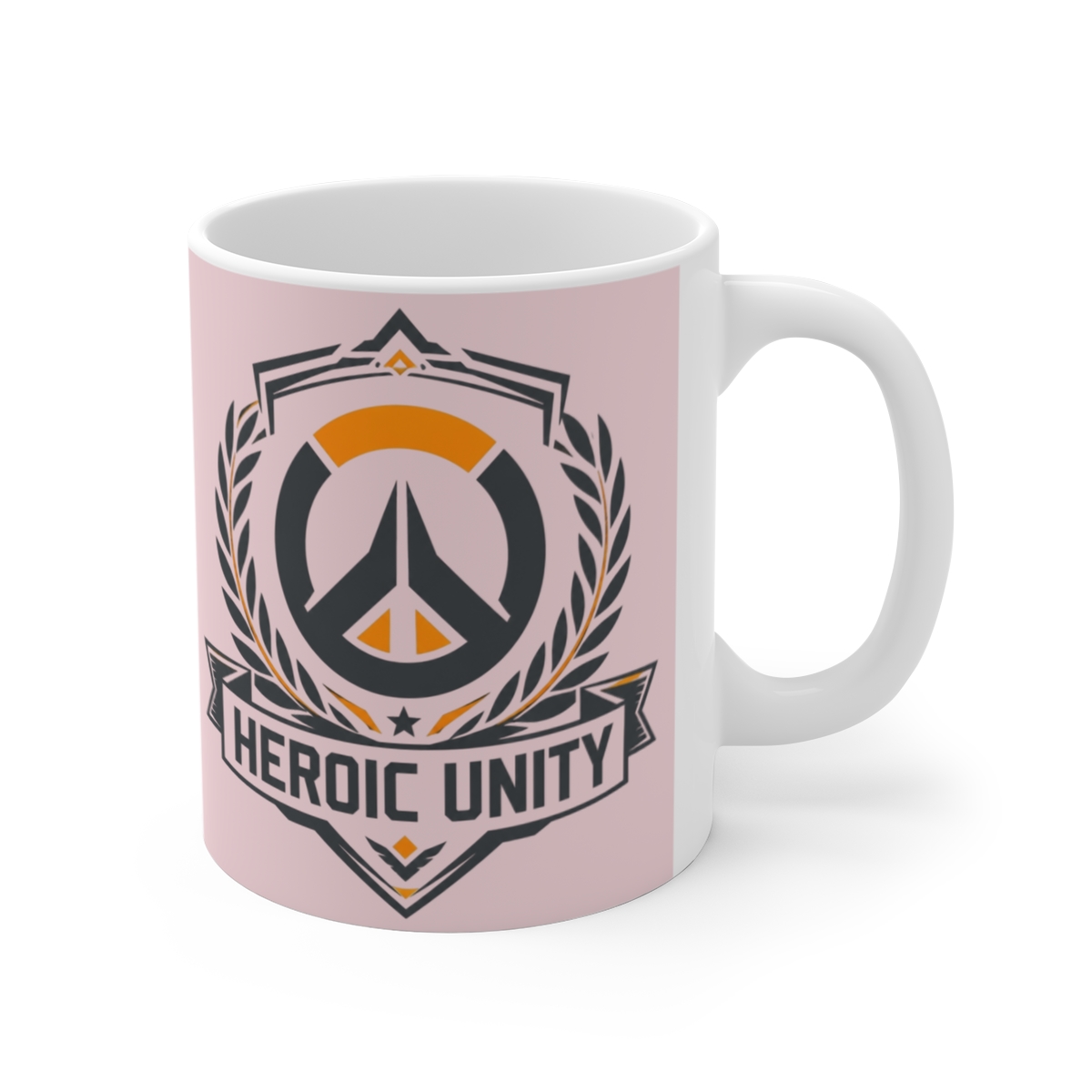 Overwatch "Heroic Unity" White Mug