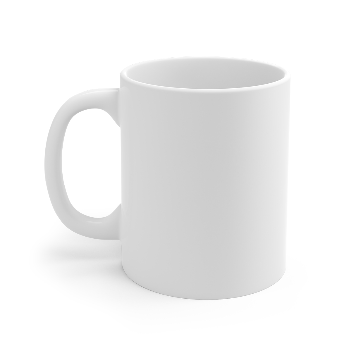 Overwatch "Heroic Unity" White Mug - alternate angle 2, merchandise