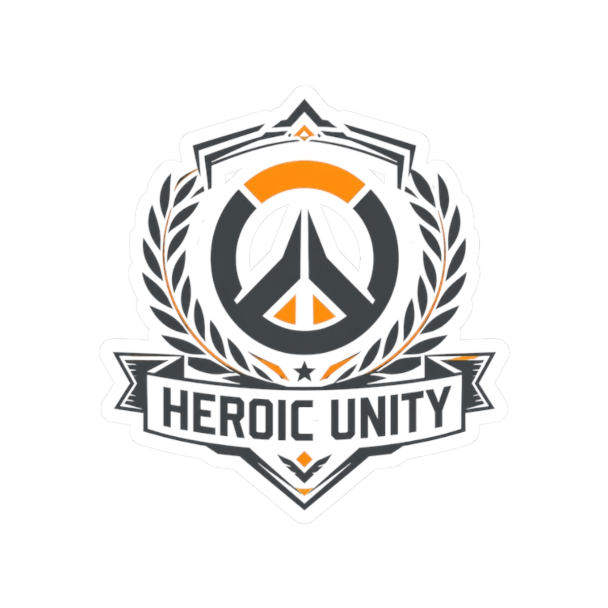 Overwatch "Heroic Unity" Sticker - Official Stickers merchandise