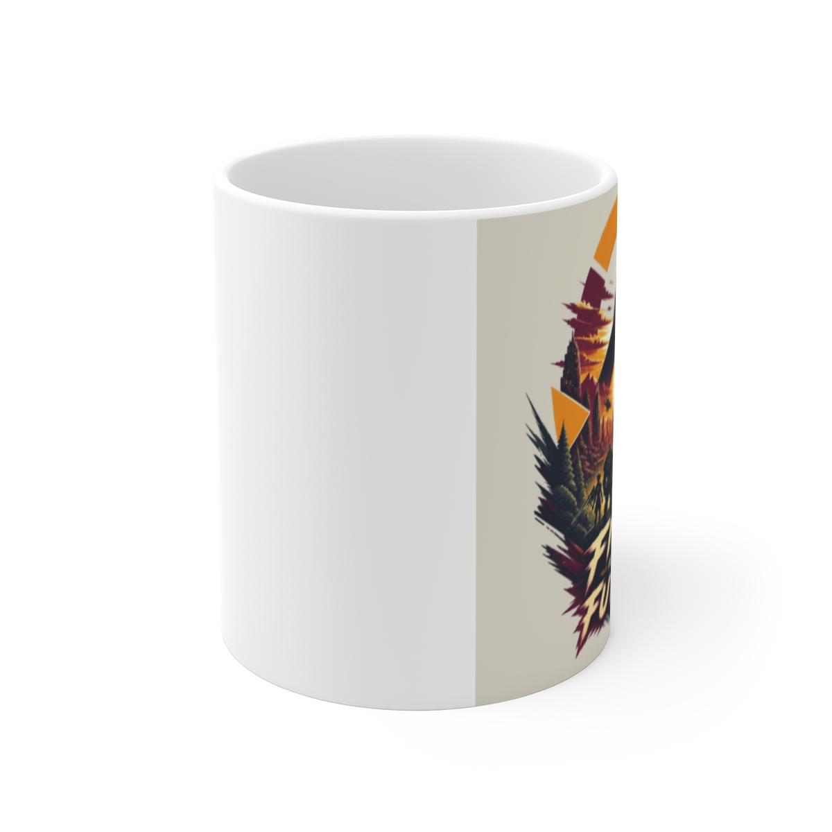 Overwatch "Fight for the Future" White Mug - alternate angle 1, merchandise